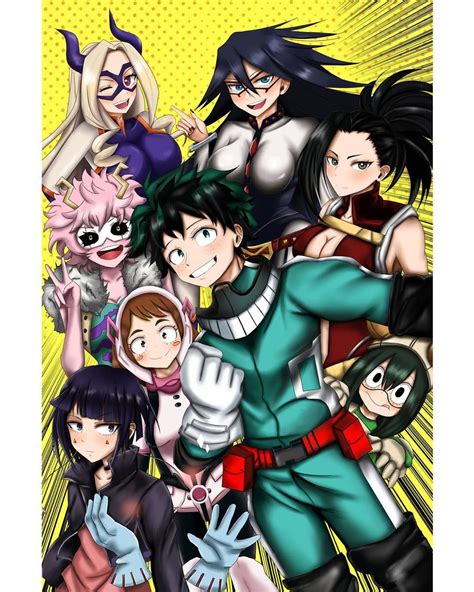 boku ni harem academia|My Hero Harem [Boku no Hero Academia] (Series) .